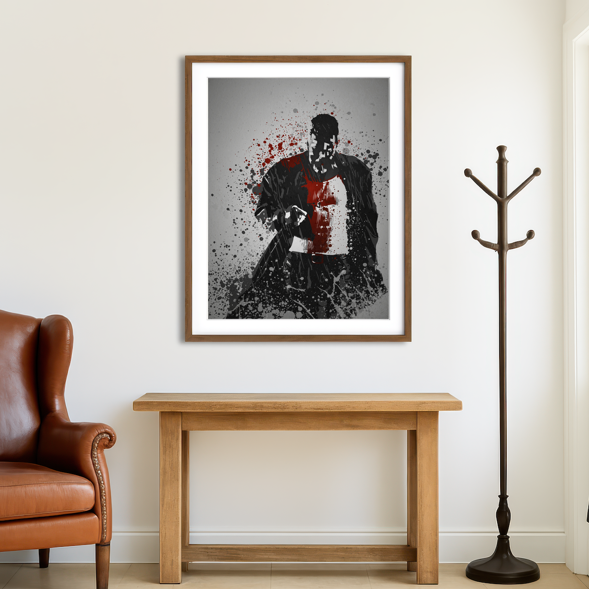 AUTO-MOCKUP ROOM | Sin Wall Art