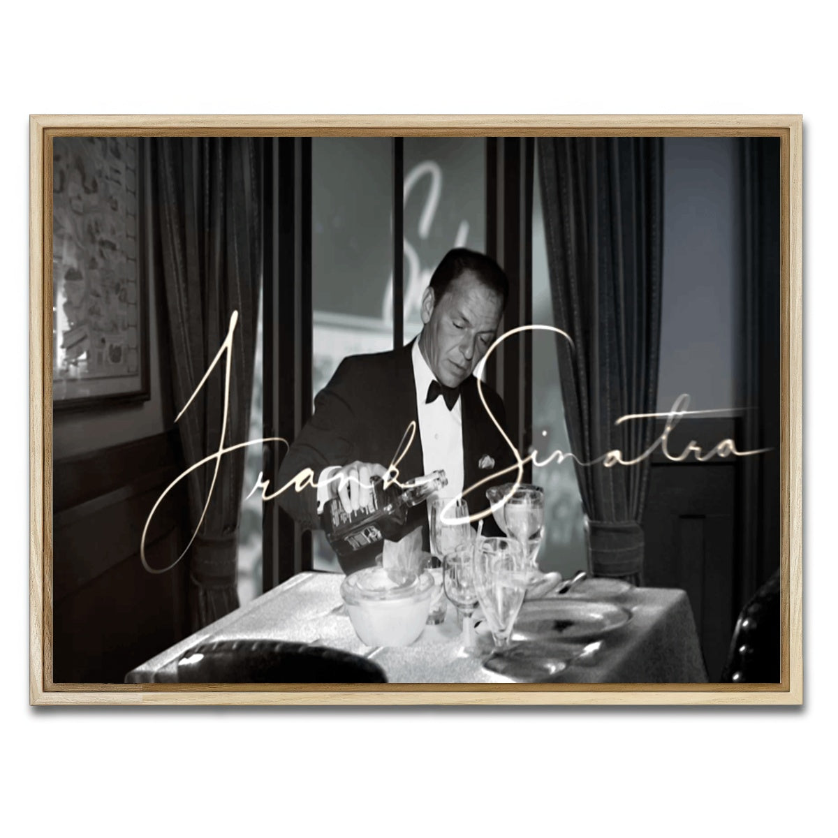 AUTO-MOCKUP WHITE | Sinatra | 1 Piece | Natural Framed Canvas | group=4x3