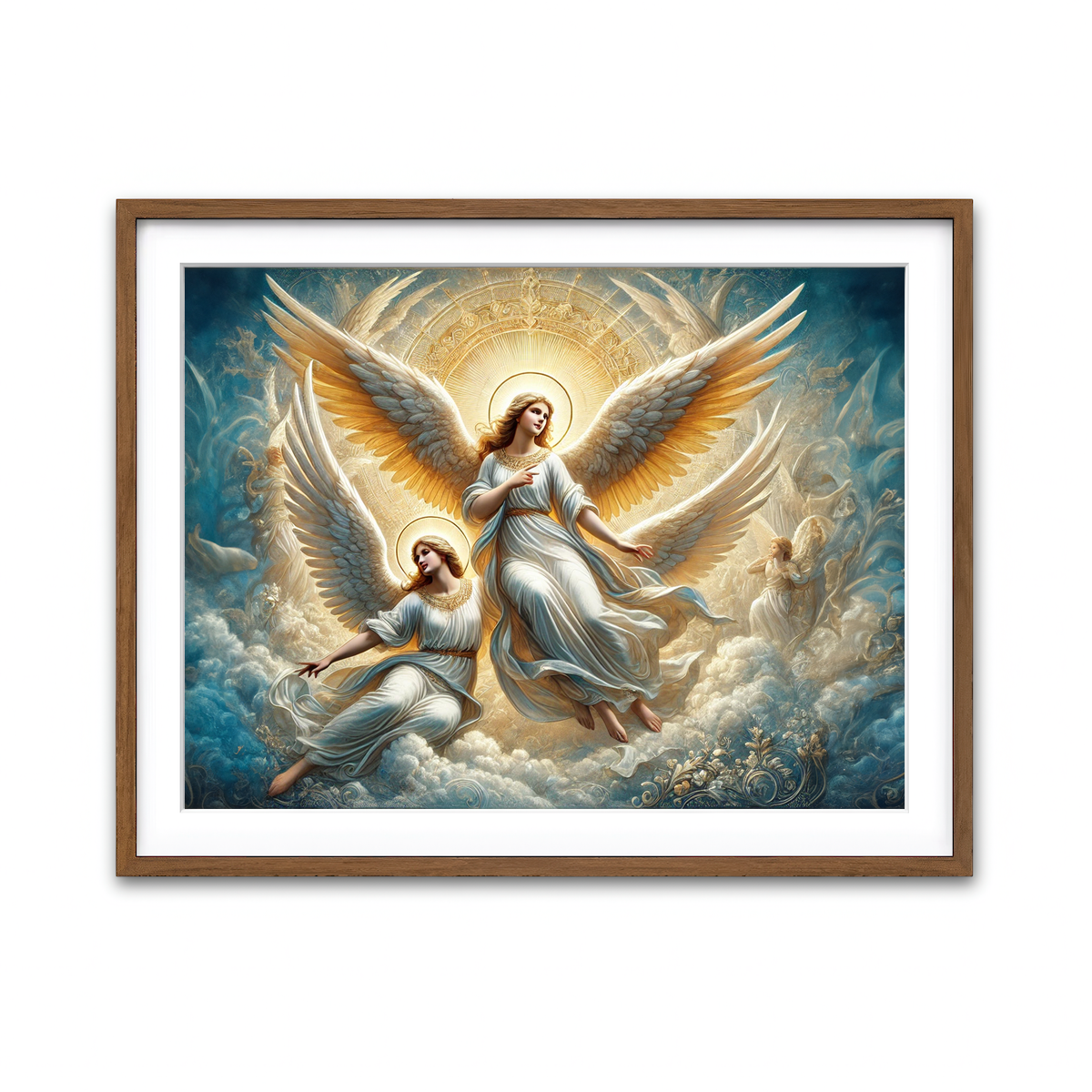 Framed Print 4x3 Walnut