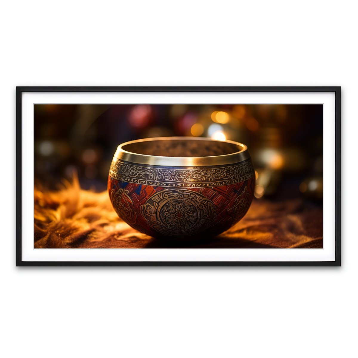 Framed Print 2x1 Black