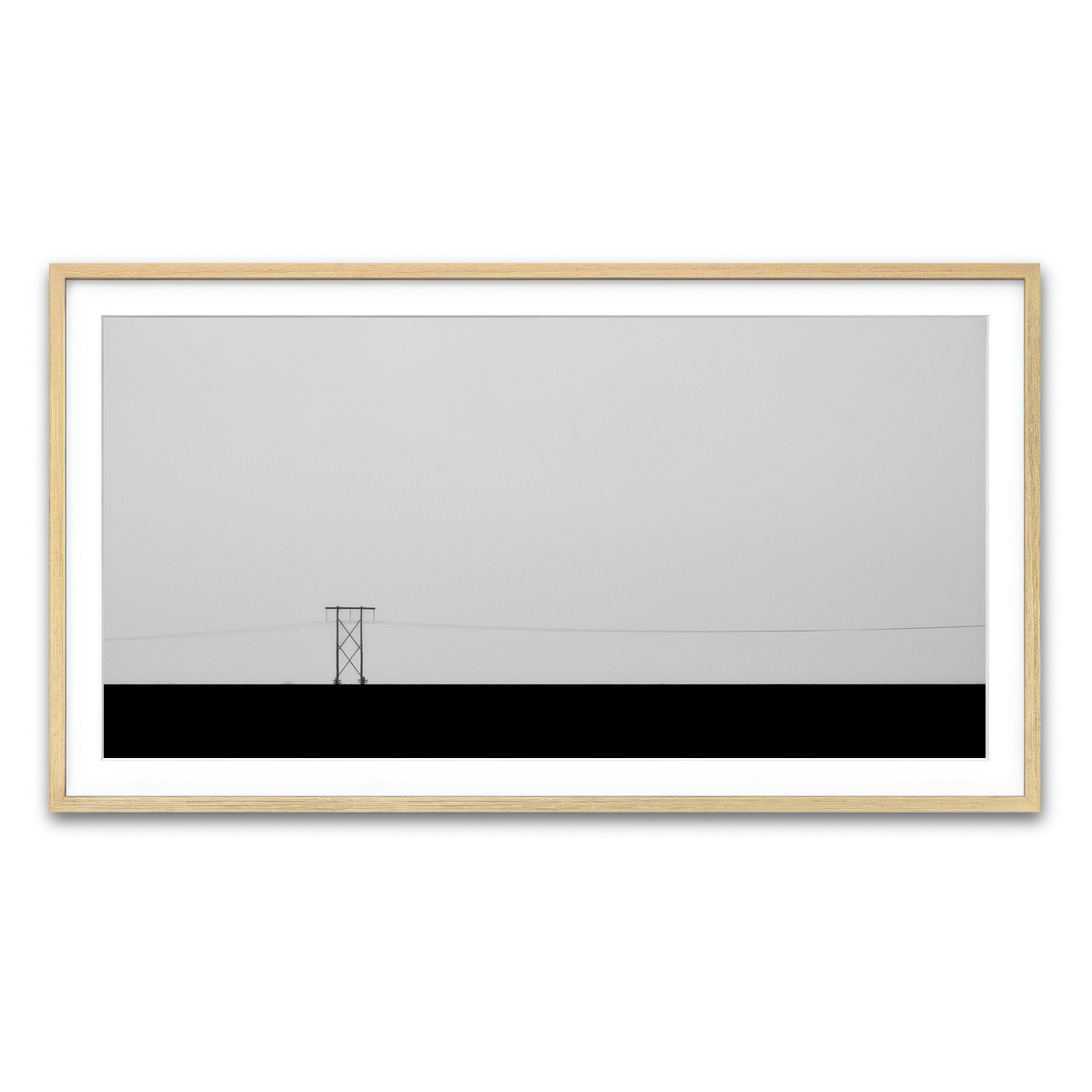 Framed Print 2x1 Natural