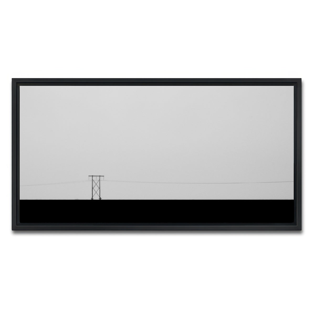 AUTO-MOCKUP WHITE | Single Source | 1 Piece | Black Framed Canvas | group=2x1