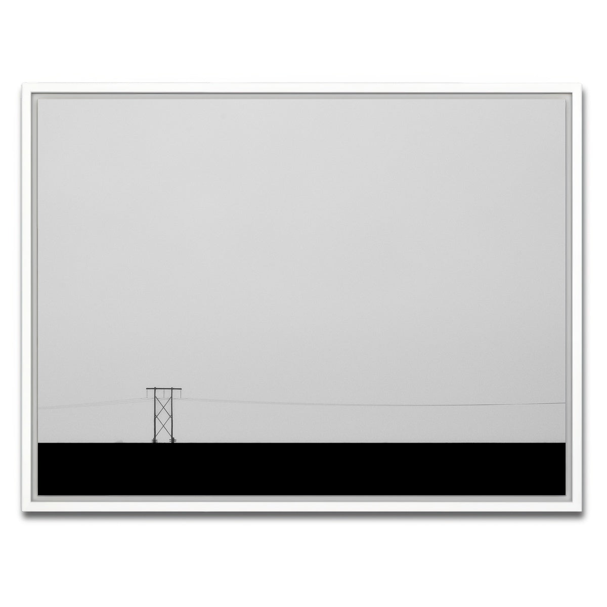 AUTO-MOCKUP WHITE | Single Source | 1 Piece | White Framed Canvas | group=4x3