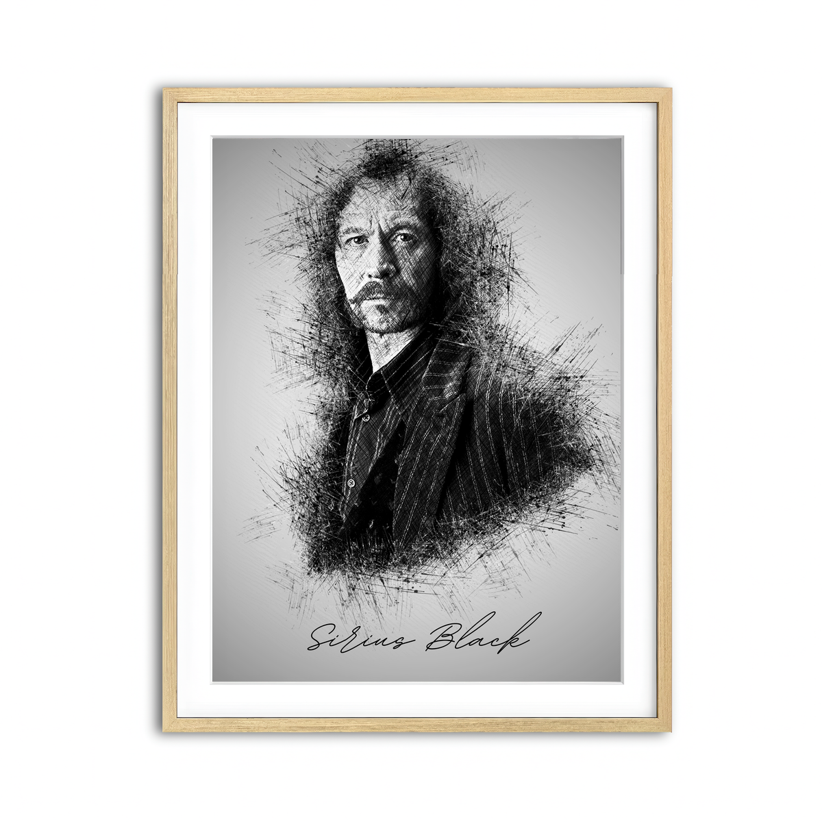 Framed Print 3x4 Natural