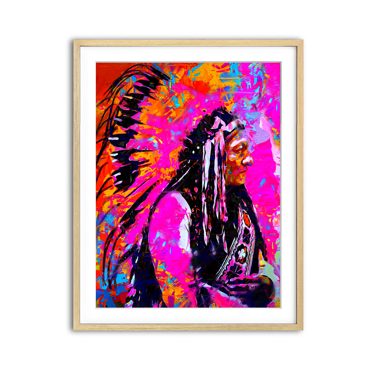 Framed Print 3x4 Natural