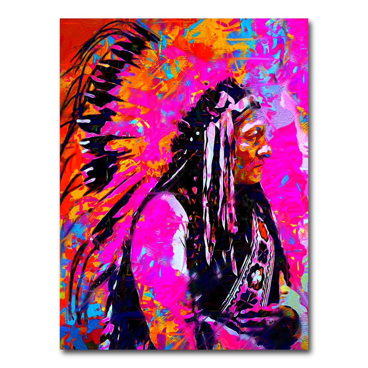 AUTO-MOCKUP WHITE | Sitting Bull | 1 Piece | Gallery Wrap Canvas | group=3x4