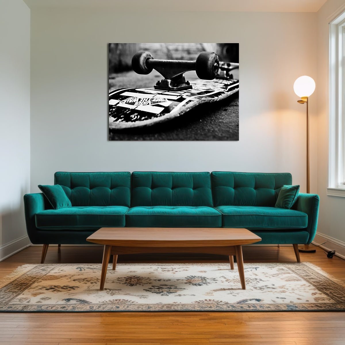 AUTO-MOCKUP ROOM | Skateboard