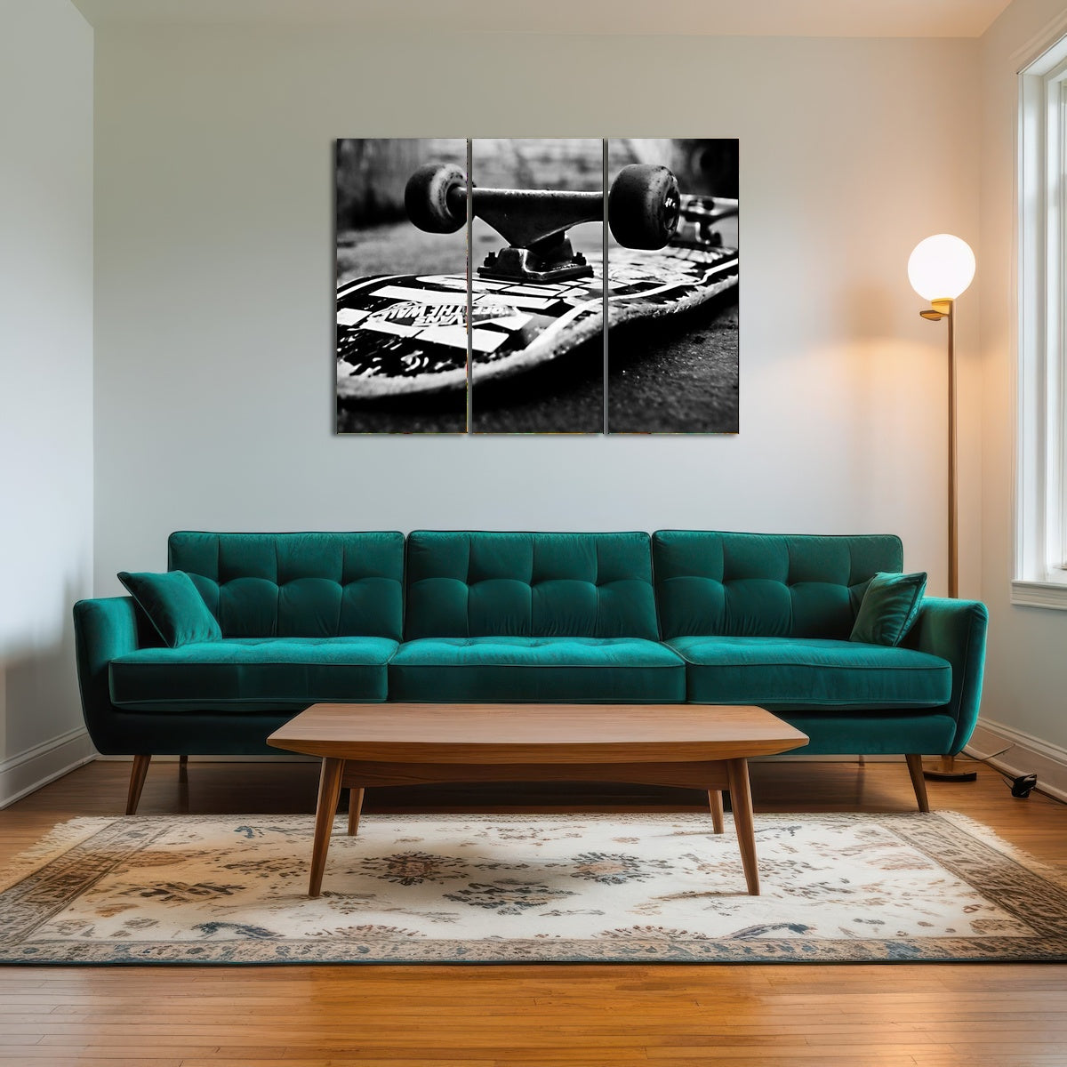 AUTO-MOCKUP ROOM | Skateboard