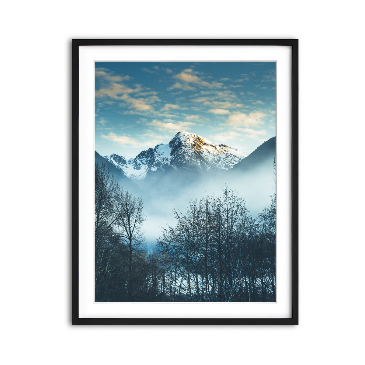 Framed Print 3x4 Black
