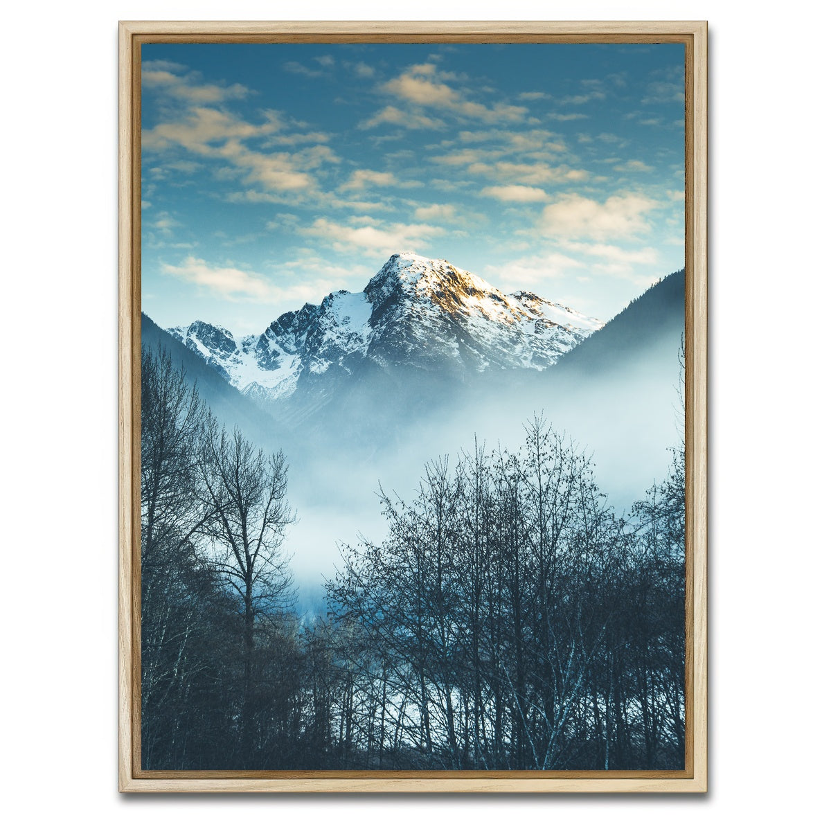 AUTO-MOCKUP WHITE | Skeena River | 1 Piece | Natural Framed Canvas | group=3x4