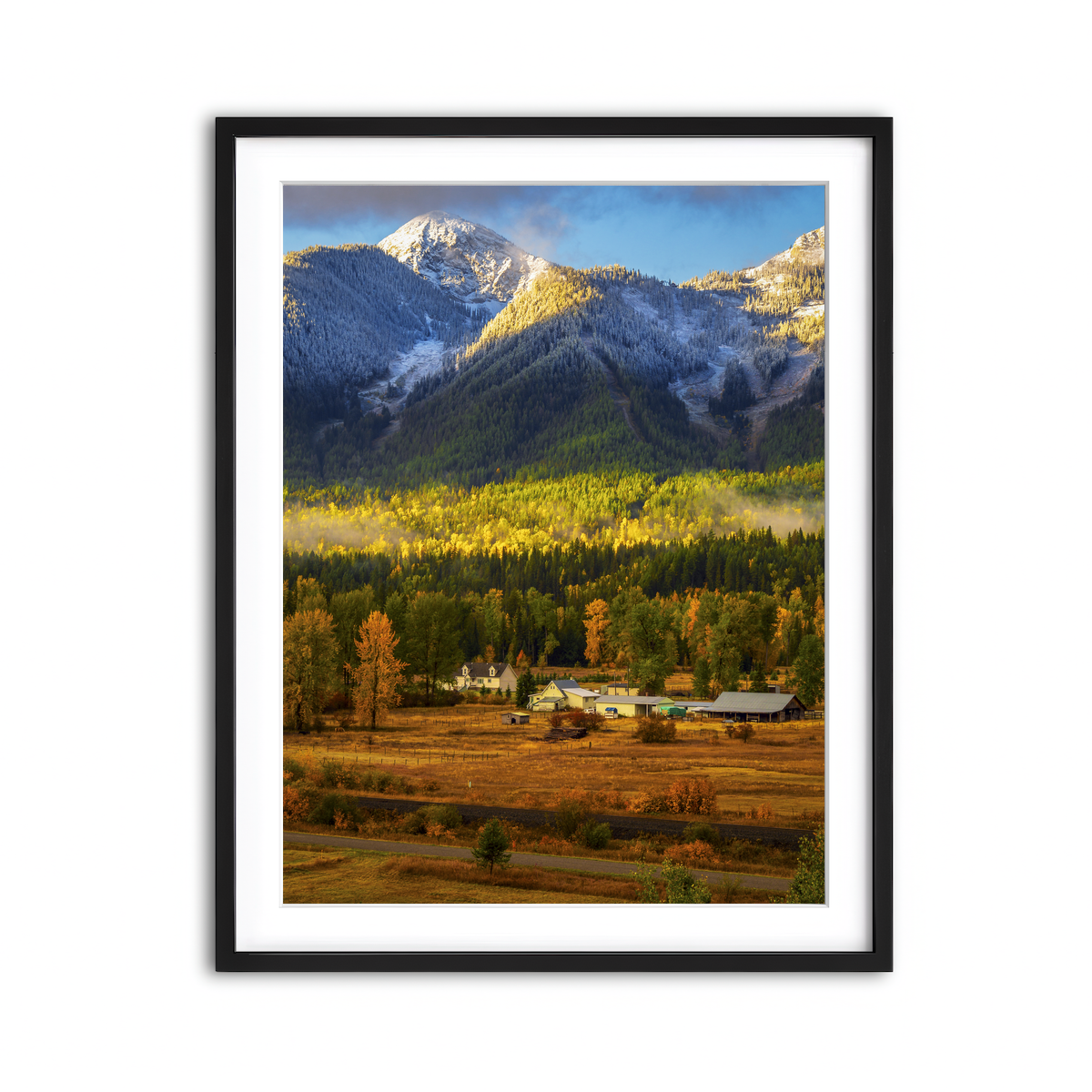 Framed Print 3x4 Black
