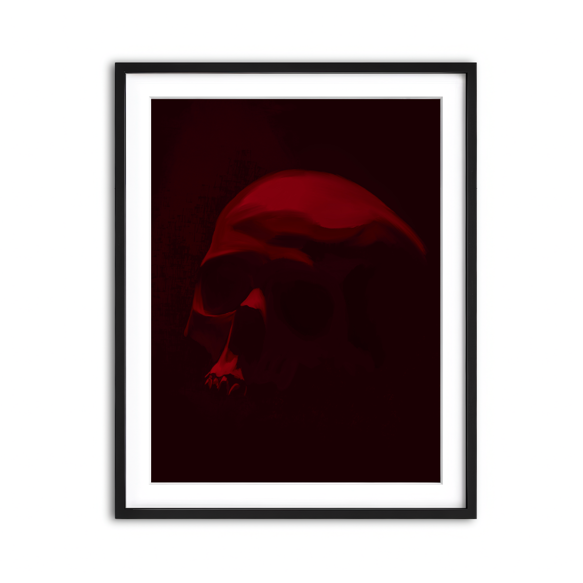 Framed Print 3x4 Black