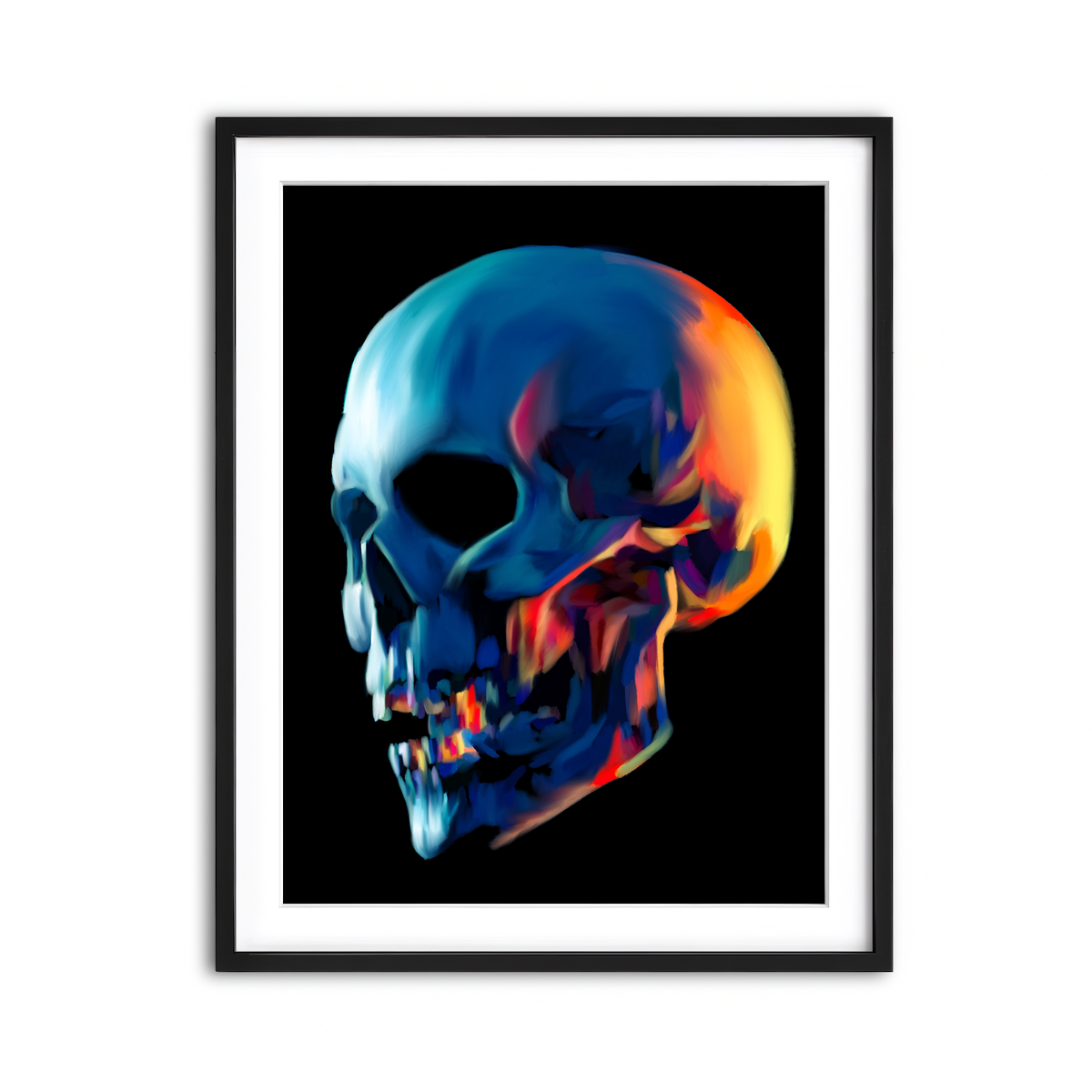 Framed Print 3x4 Black