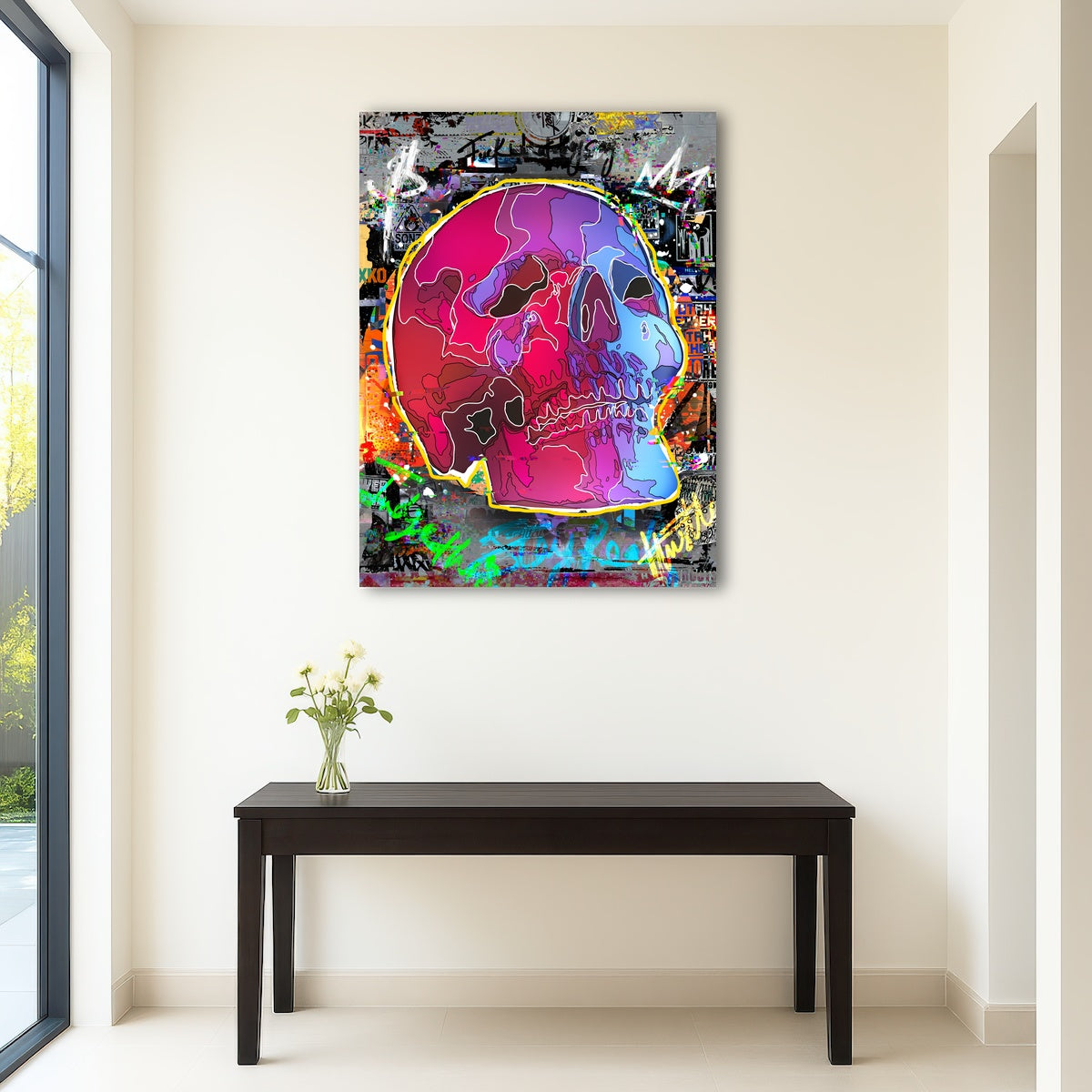 AUTO-MOCKUP ROOM | Skull design