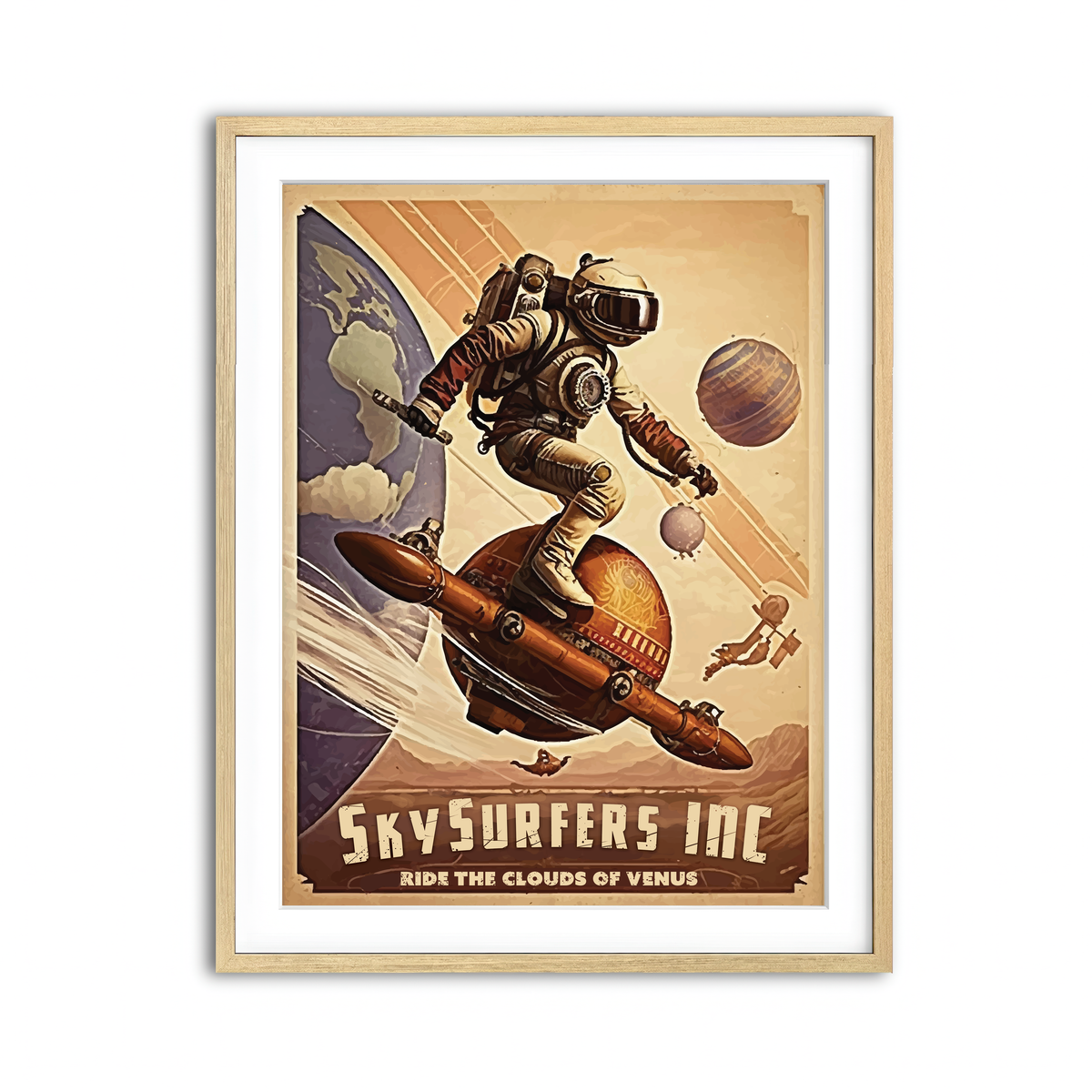 Framed Print 3x4 Natural