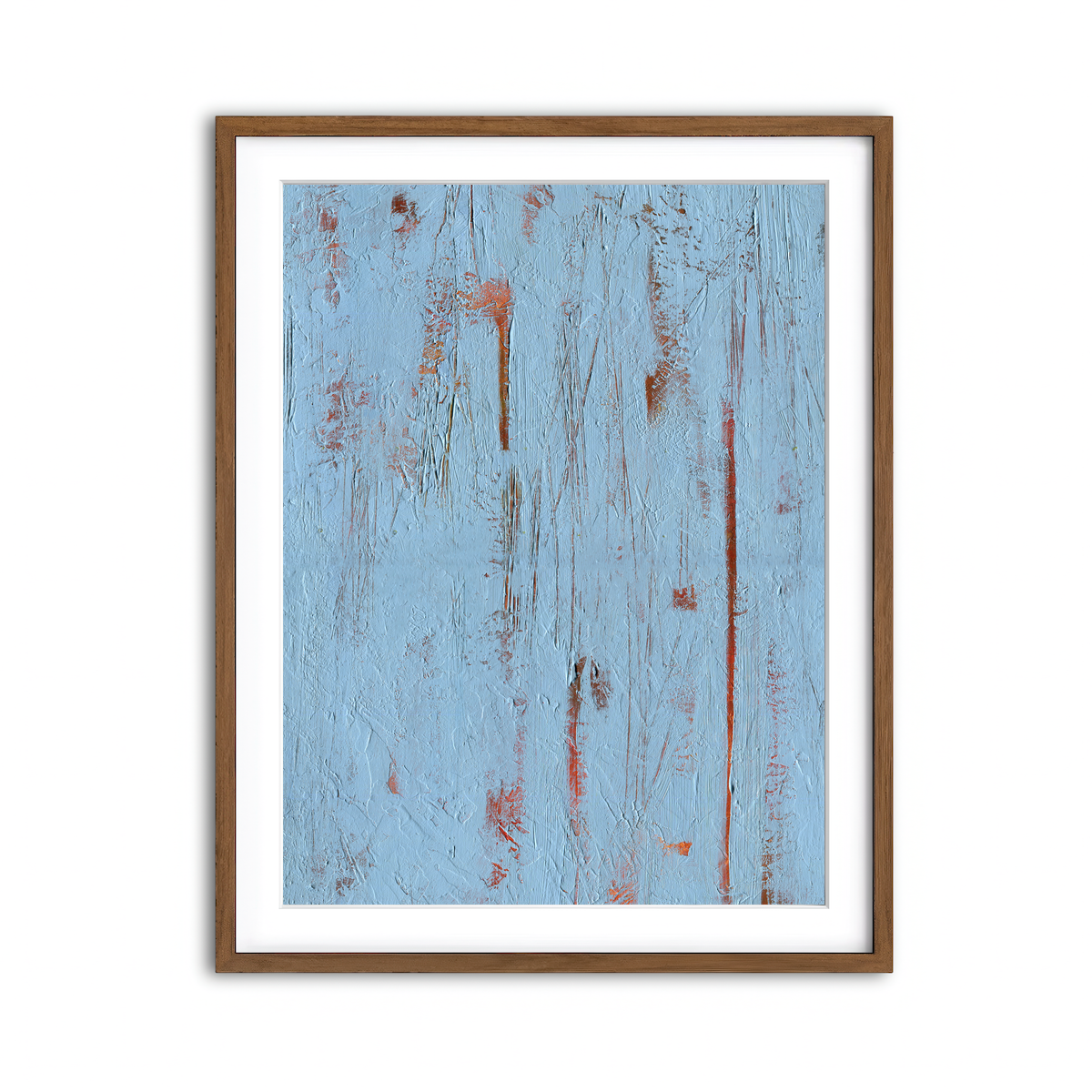 Framed Print 3x4 Walnut