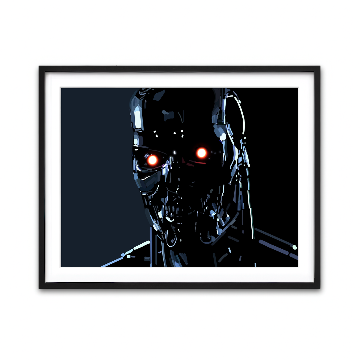 Framed Print 4x3 Black