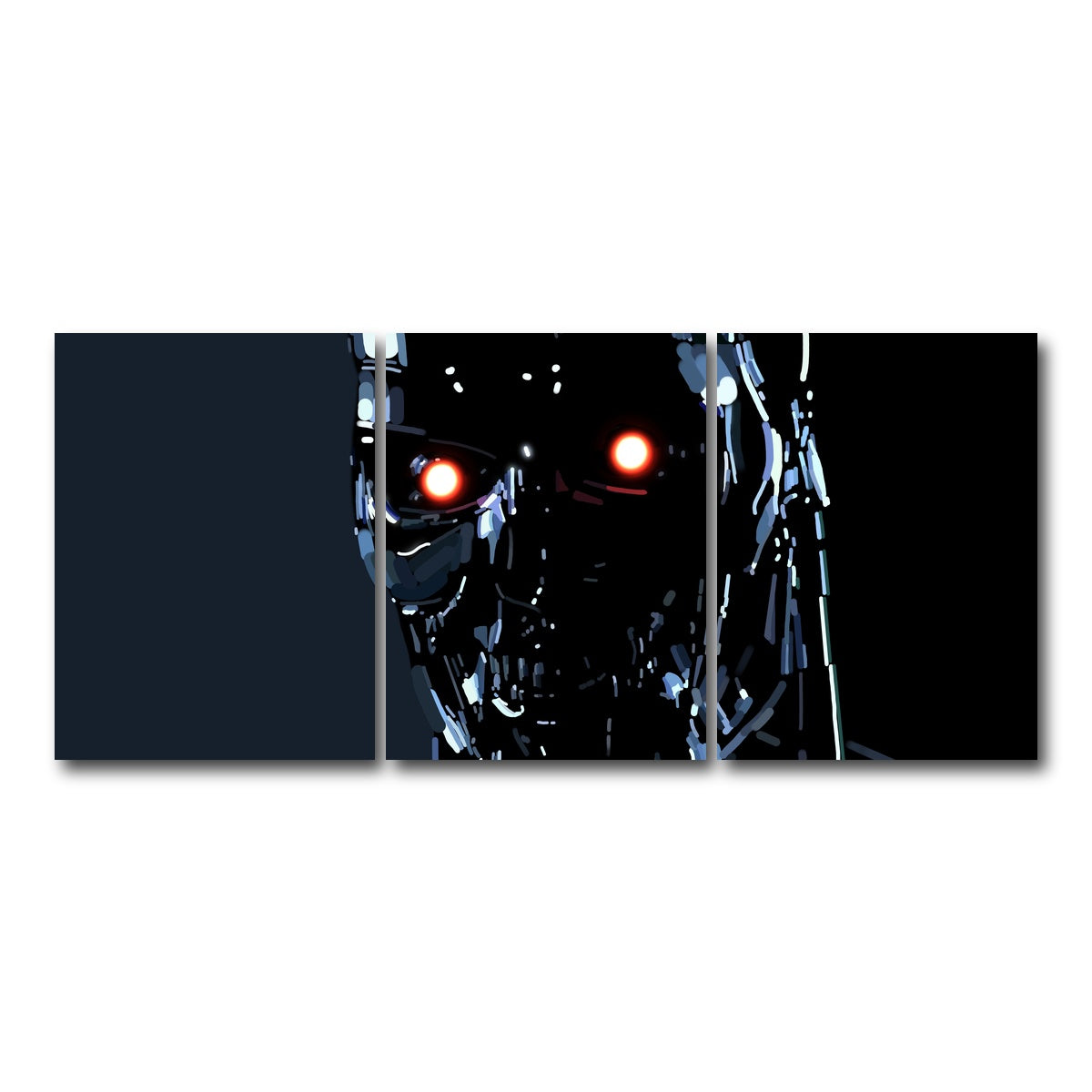 AUTO-MOCKUP WHITE | Skynet | 3 Piece | Gallery Wrap Canvas | group=18x24