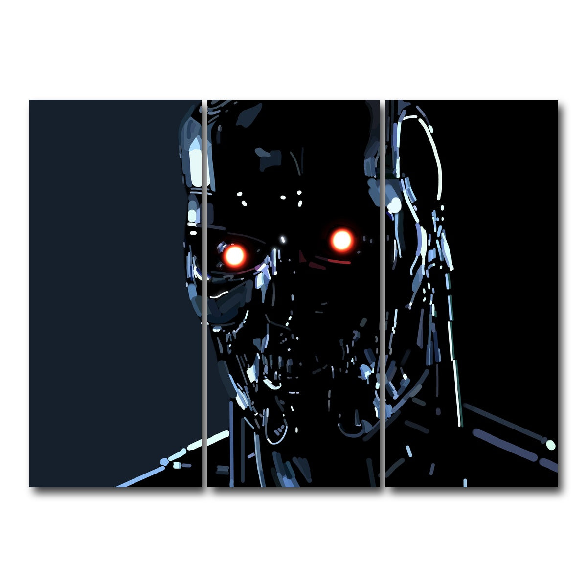 AUTO-MOCKUP WHITE | Skynet | 3 Piece | Gallery Wrap Canvas | group=8x18