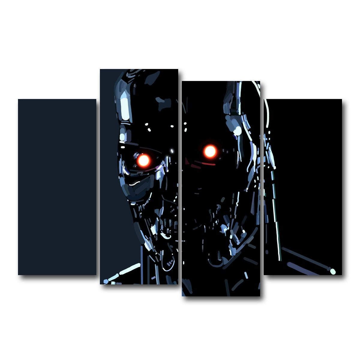 AUTO-MOCKUP WHITE | Skynet | 4 Piece | Gallery Wrap Canvas | group=4_normal