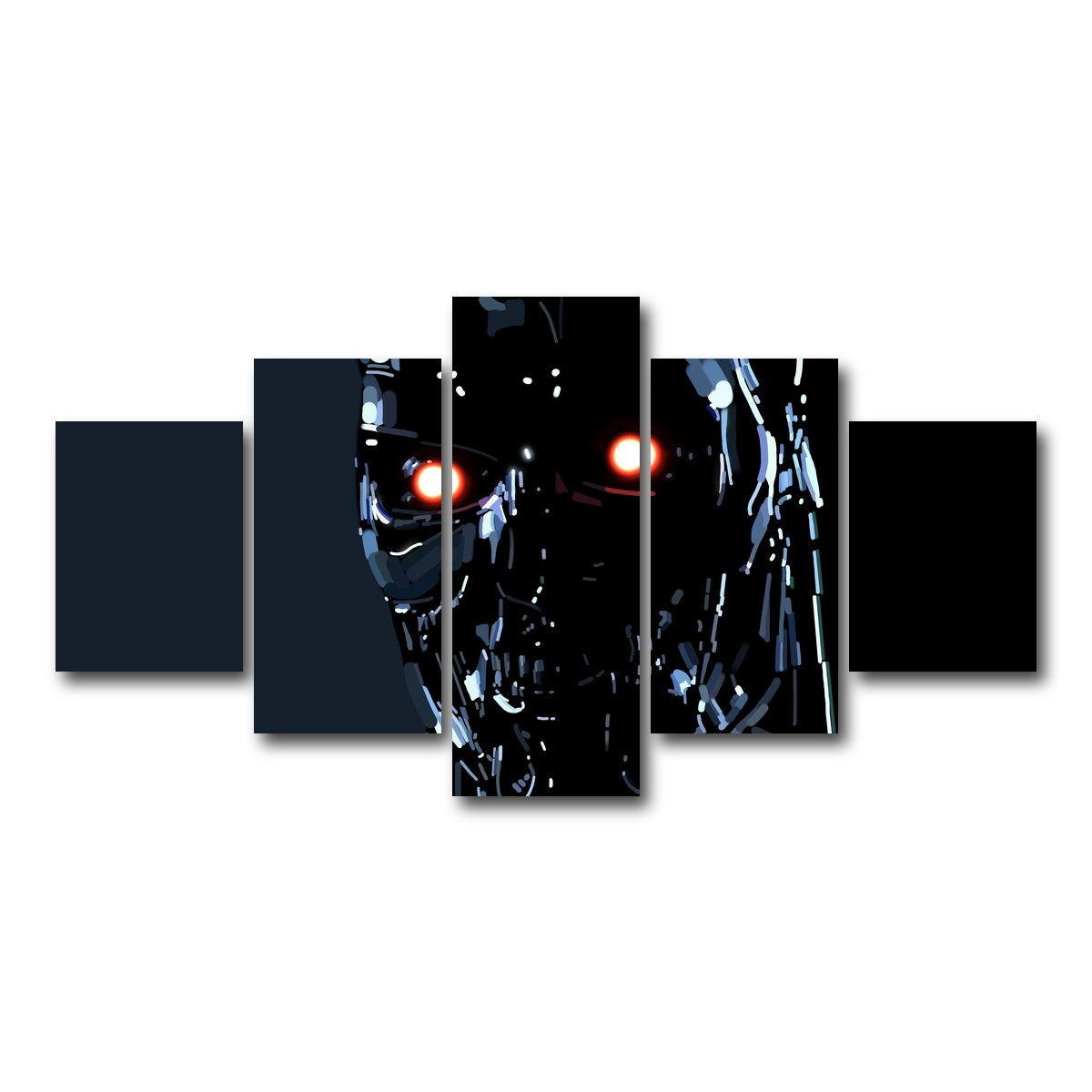 AUTO-MOCKUP WHITE | Skynet | 5 Piece | Gallery Wrap Canvas | group=5_short