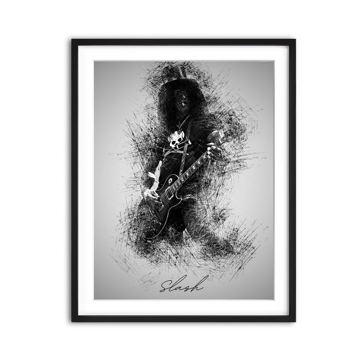 Framed Print 3x4 Black