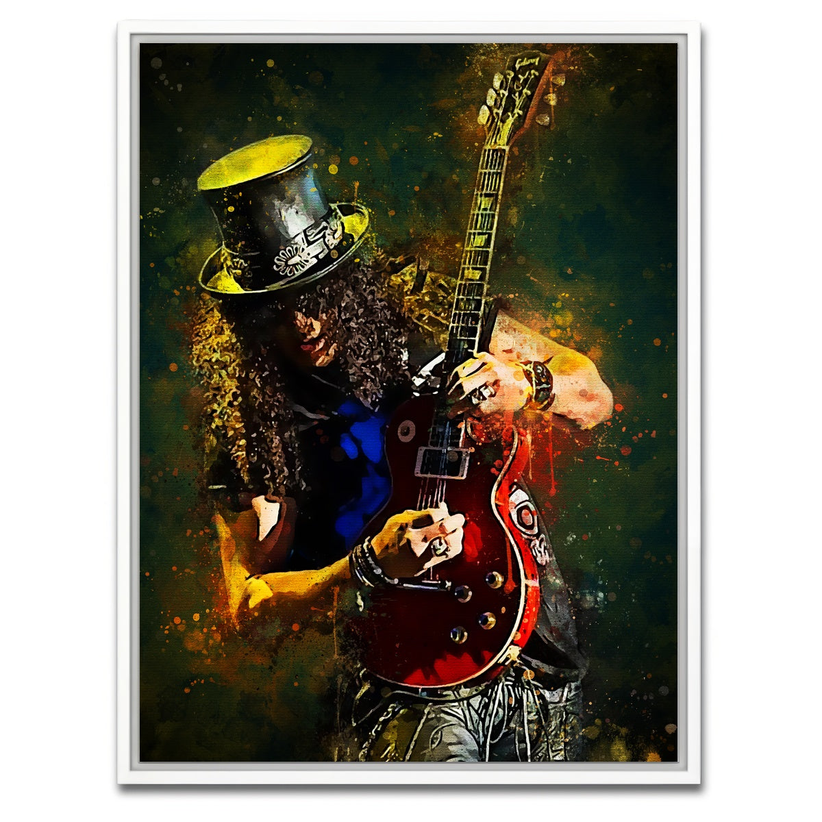 AUTO-MOCKUP WHITE | Slash | 1 Piece | White Framed Canvas | group=3x4