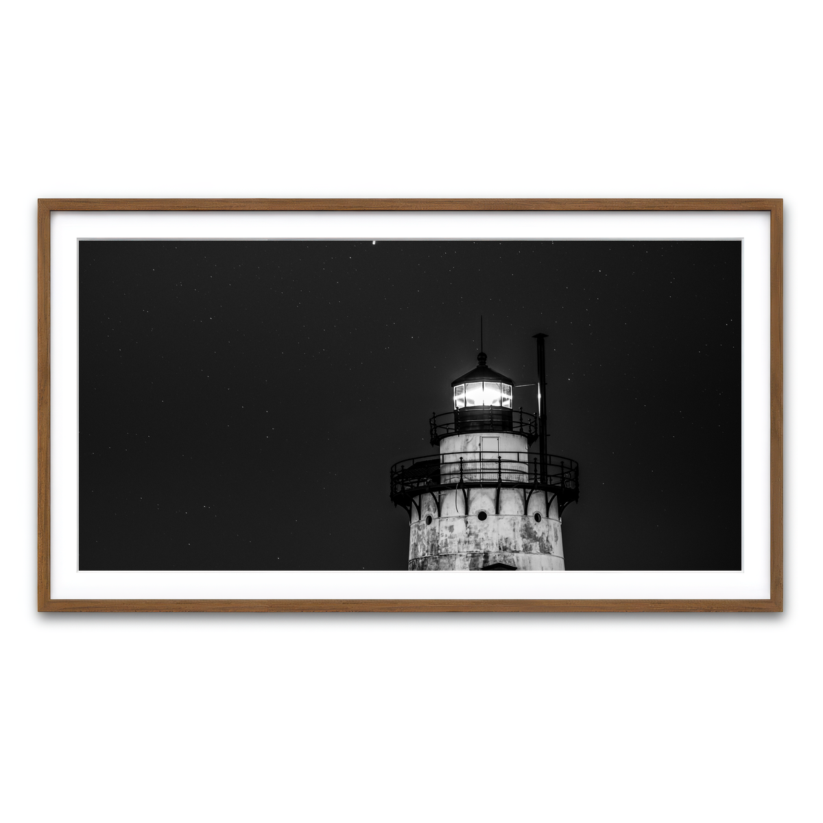 Framed Print 2x1 Walnut