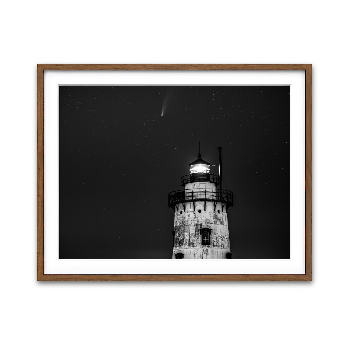 Framed Print 4x3 Walnut