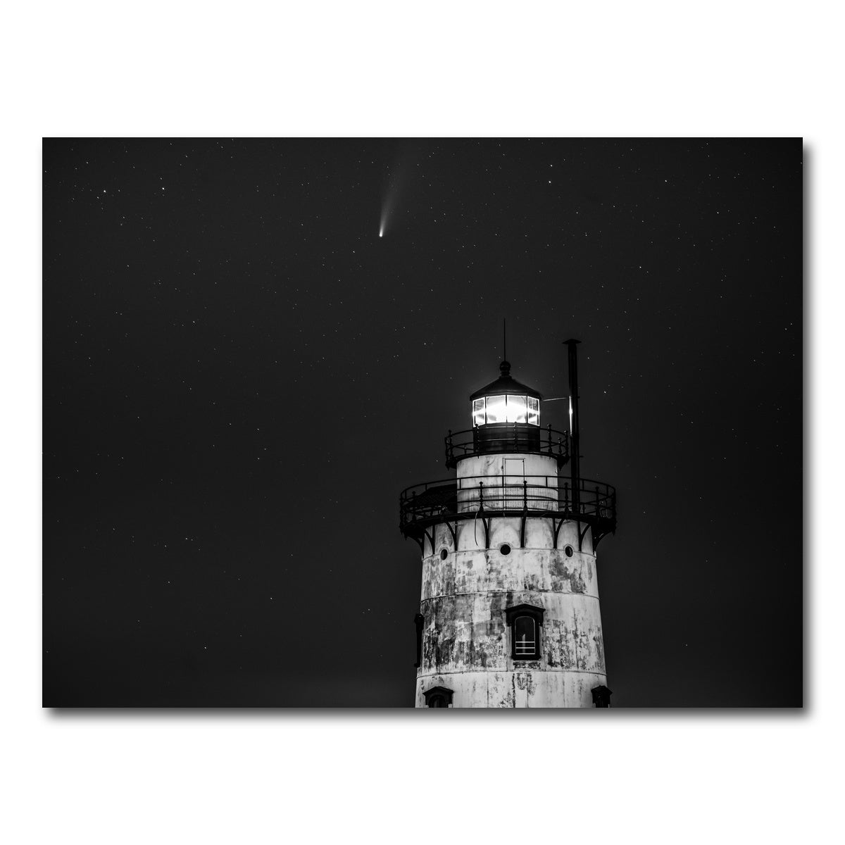 AUTO-MOCKUP WHITE | Sleepy Hollow Lighthouse | 1 Piece | Gallery Wrap Canvas | group=4x3