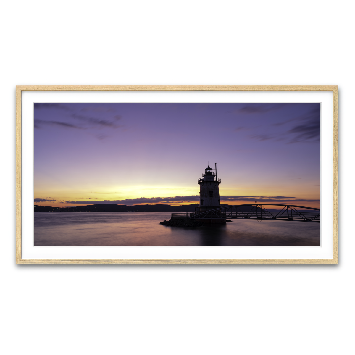 Framed Print 2x1 Natural