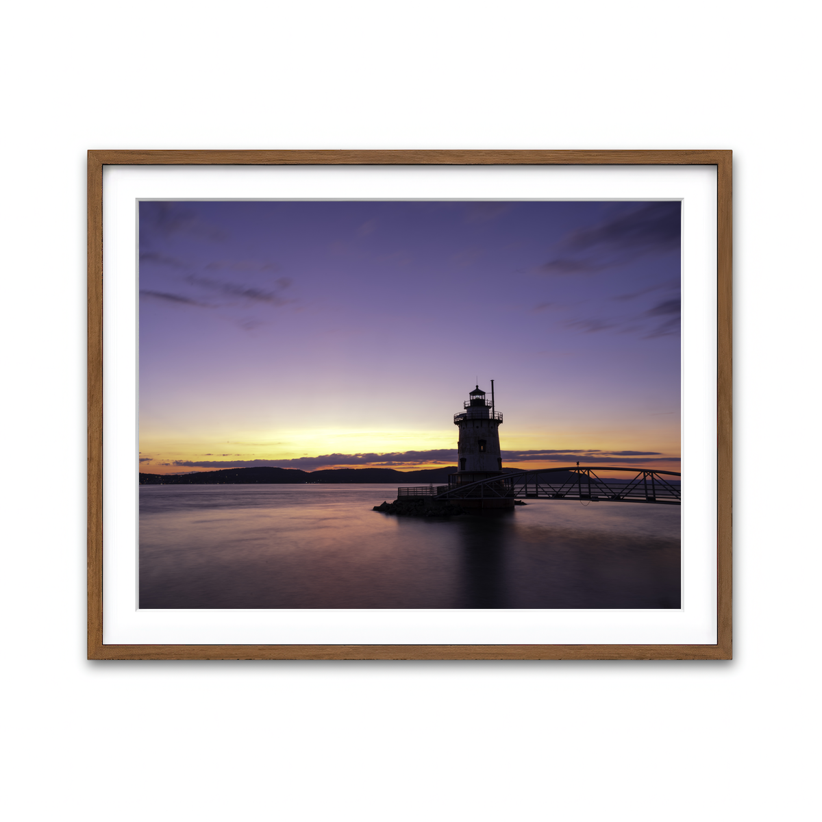 Framed Print 4x3 Walnut
