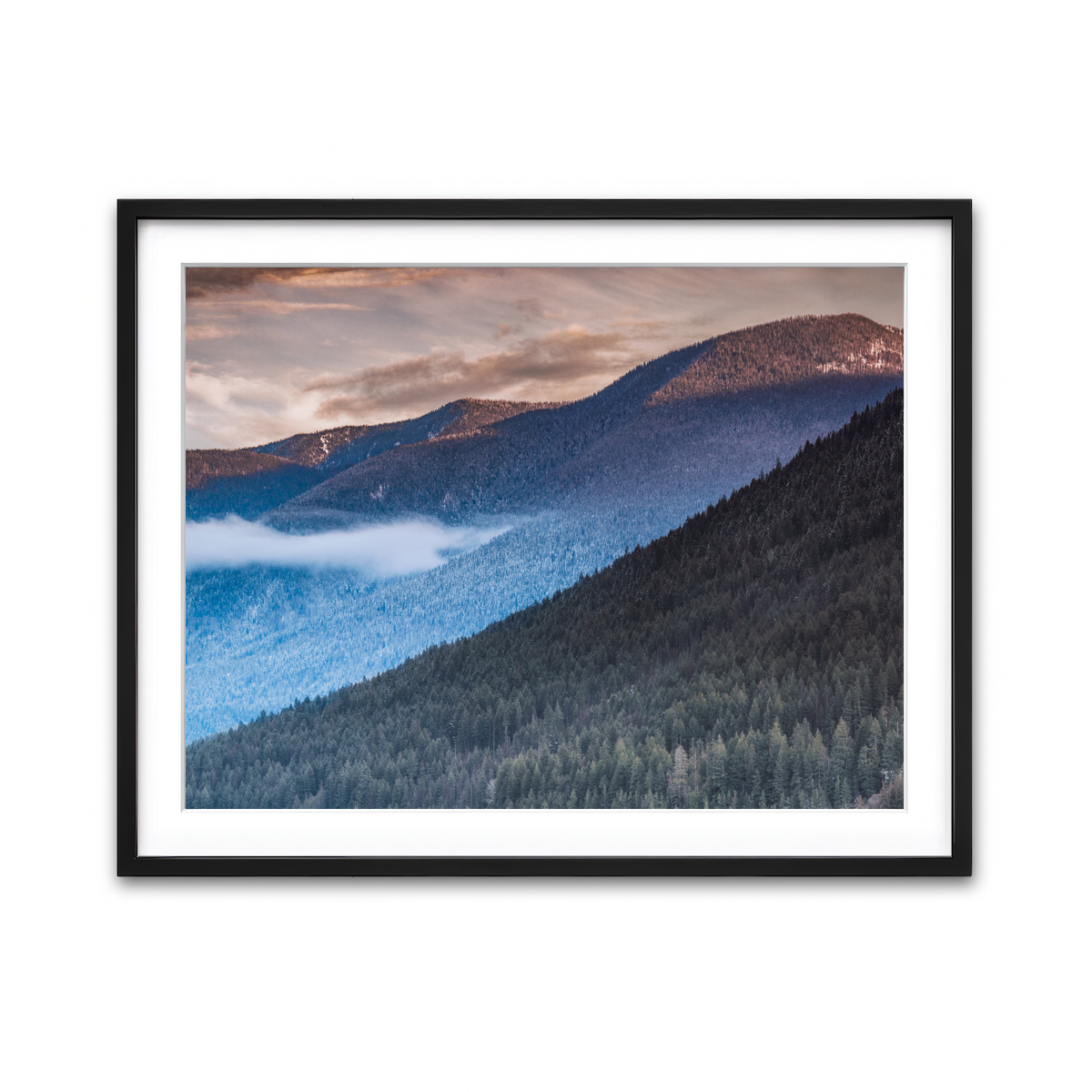 Framed Print 4x3 Black