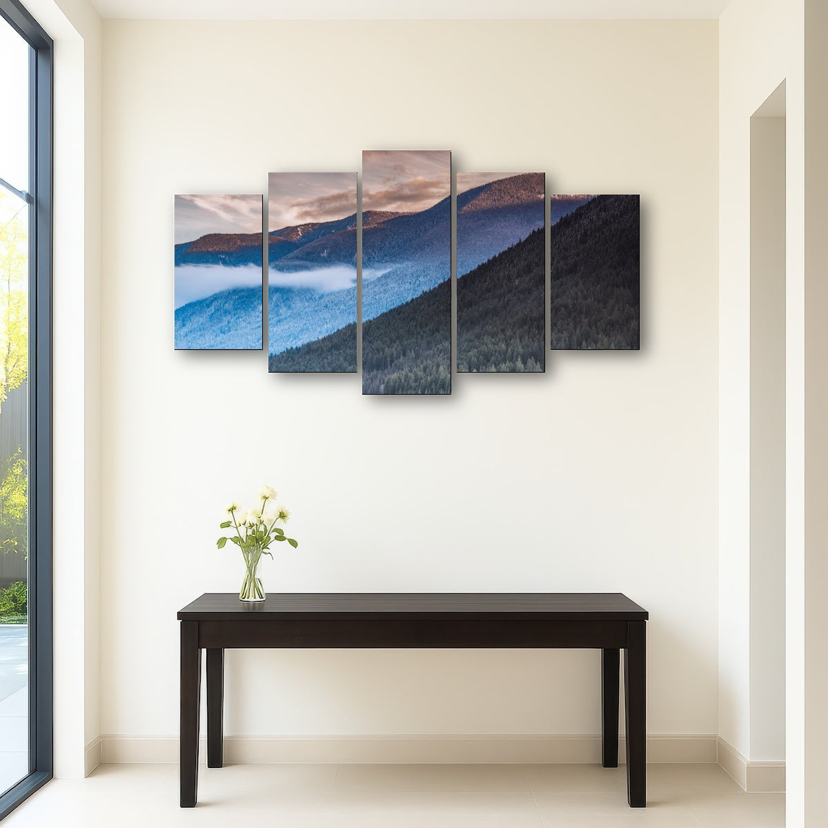 AUTO-MOCKUP ROOM | Sloping Trees