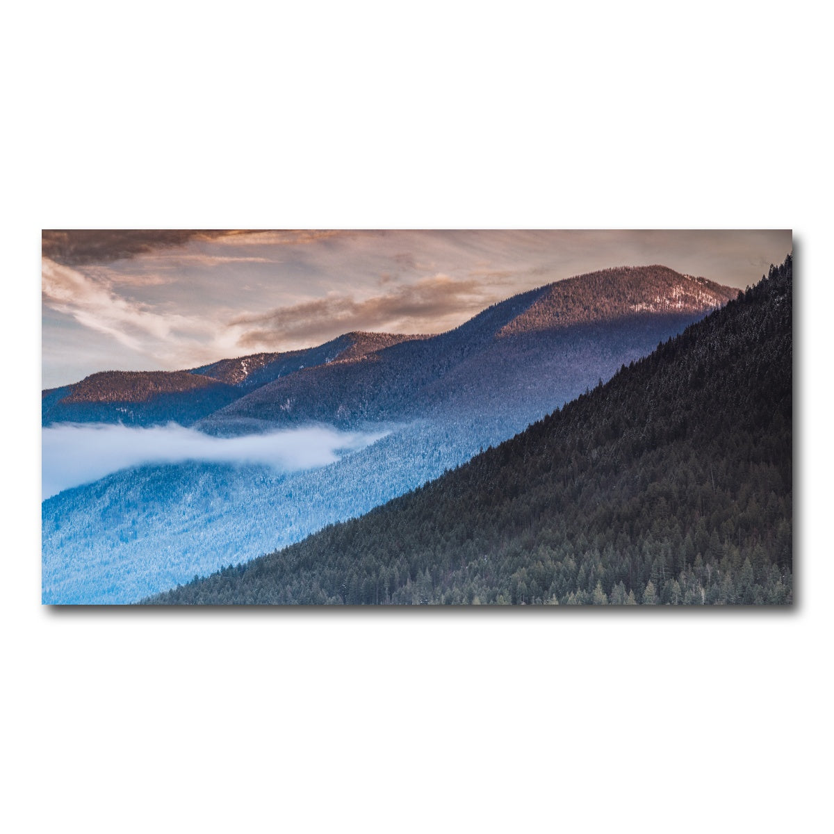AUTO-MOCKUP WHITE | Sloping Trees | 1 Piece | Gallery Wrap Canvas | group=2x1