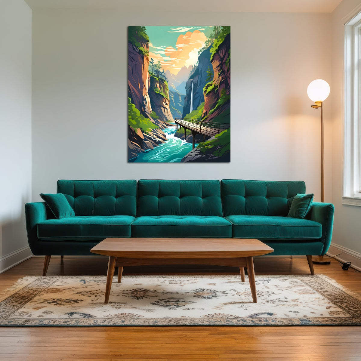 AUTO-MOCKUP ROOM | Slovenia - Vintgar Gorge