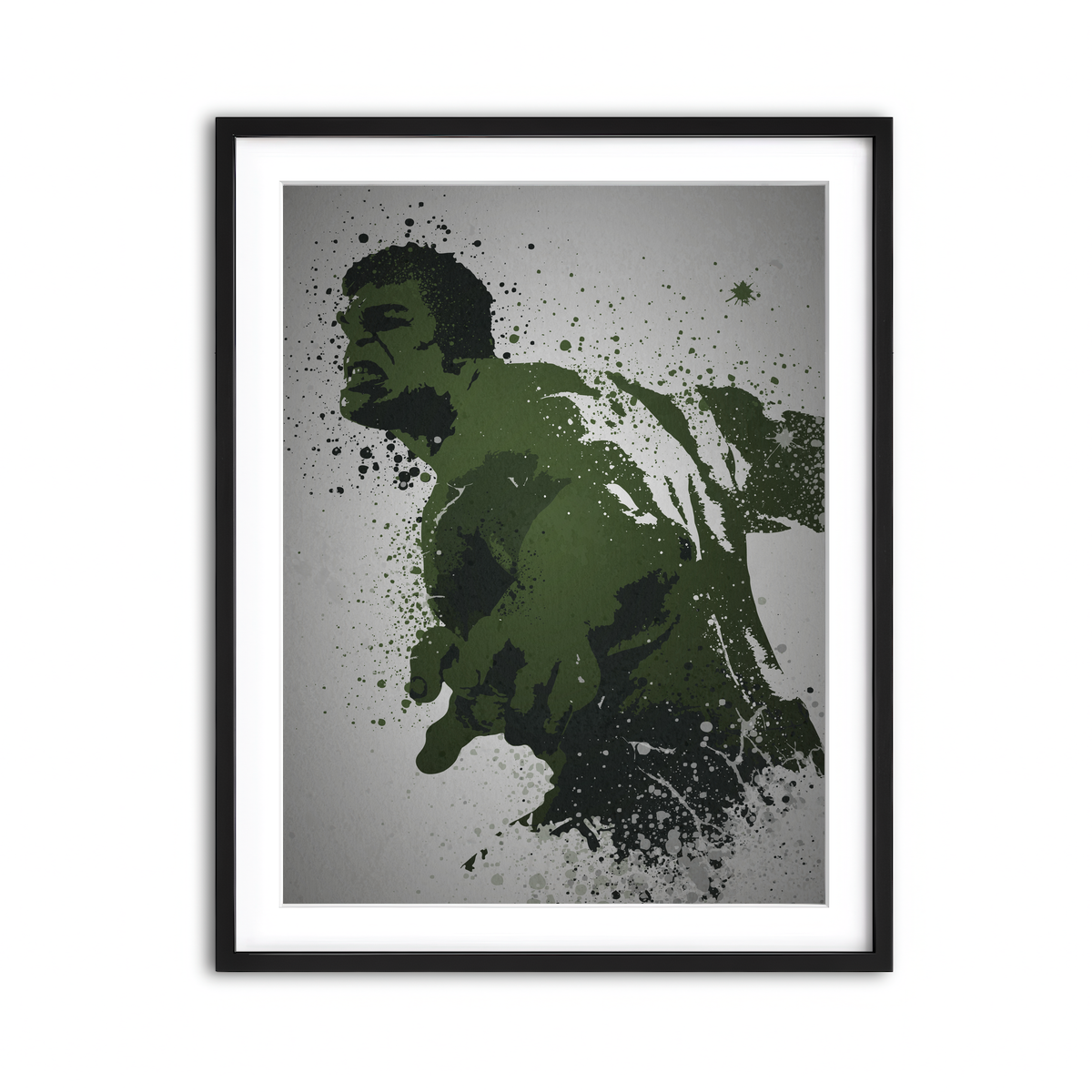 Framed Print 3x4 Black