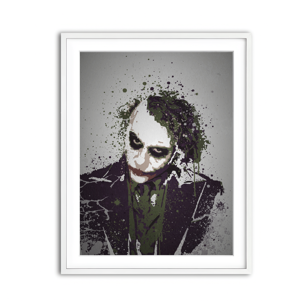 Framed Print 3x4 White