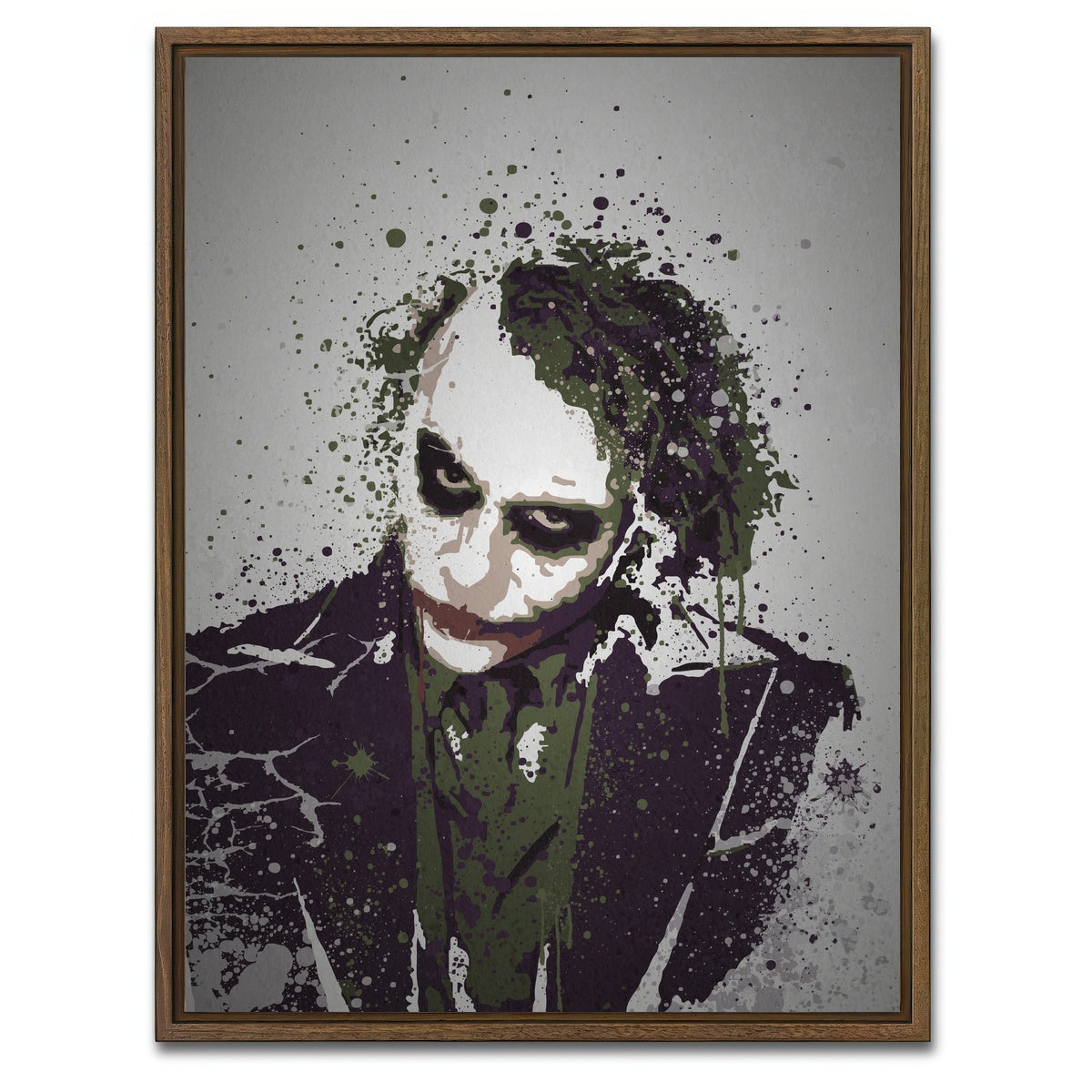 AUTO-MOCKUP WHITE | Smile | 1 Piece | Walnut Framed Canvas | group=3x4