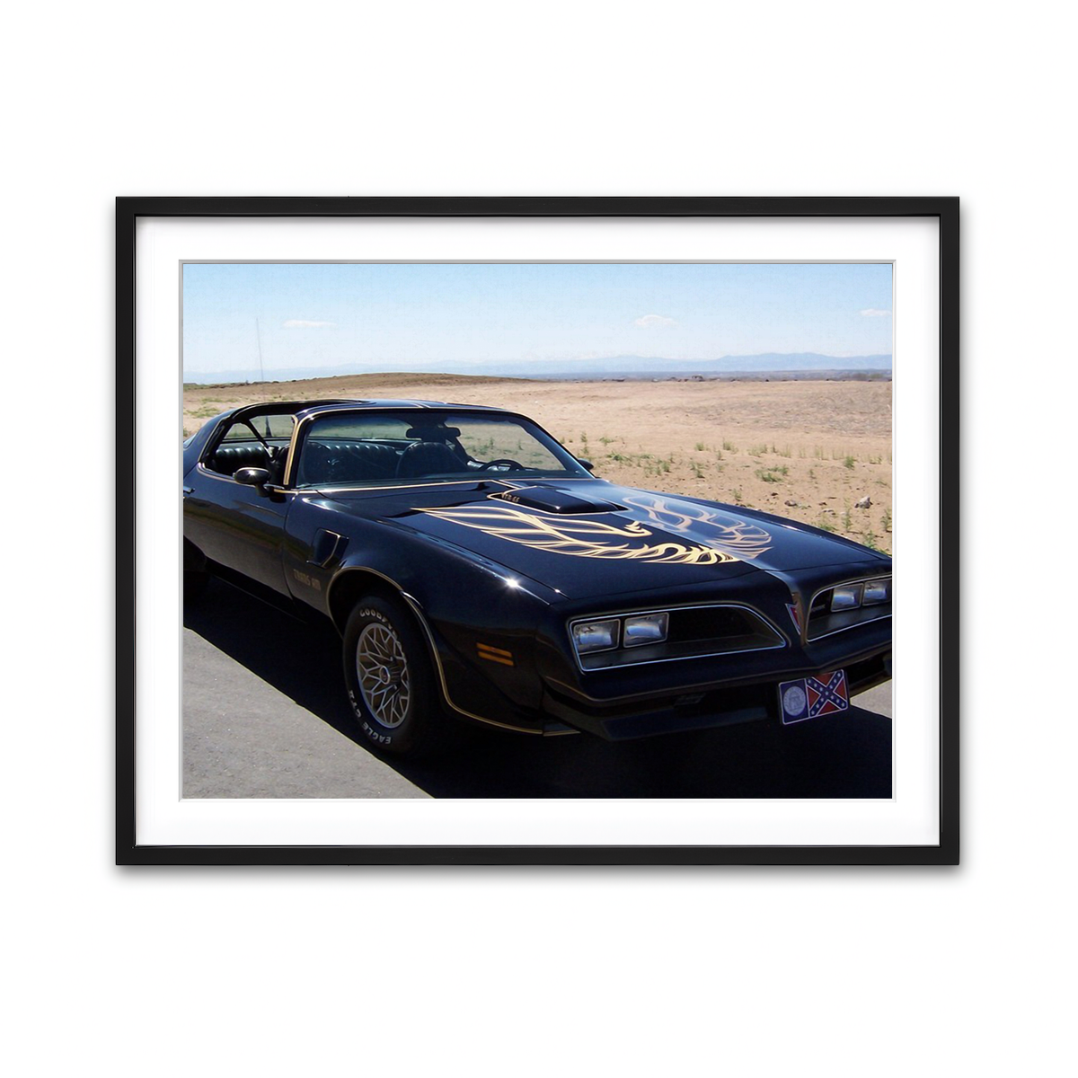 Framed Print 4x3 Black