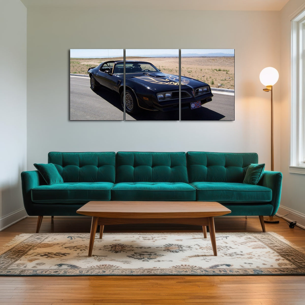 AUTO-MOCKUP ROOM | Smokey Trans Am
