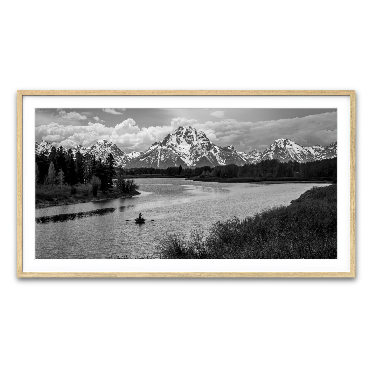 Framed Print 2x1 Natural
