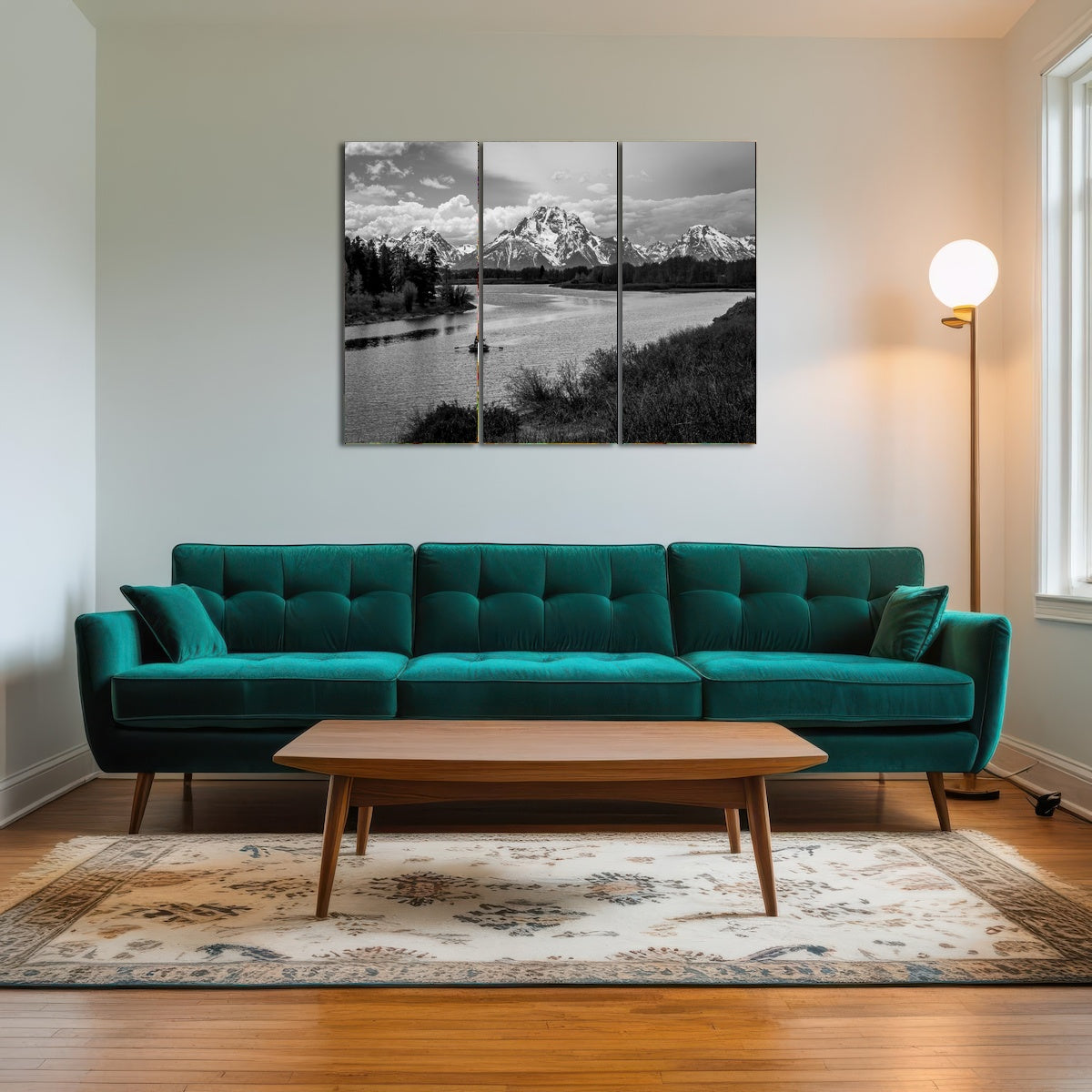 AUTO-MOCKUP ROOM | Snake River in the Grand Teton National Park