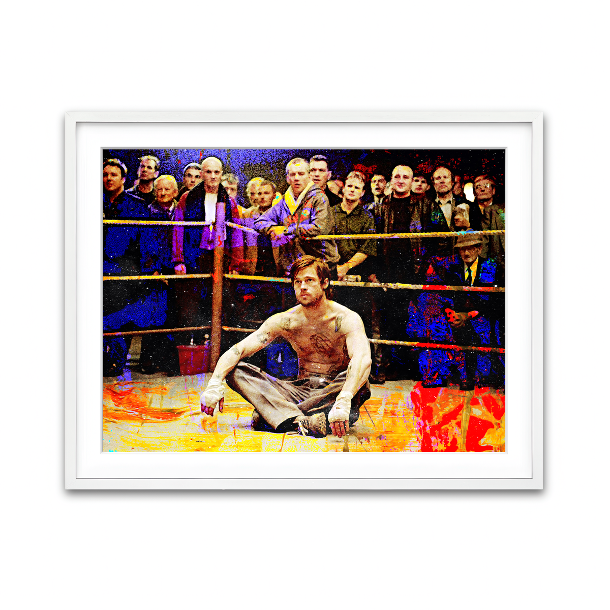 Framed Print 4x3 White