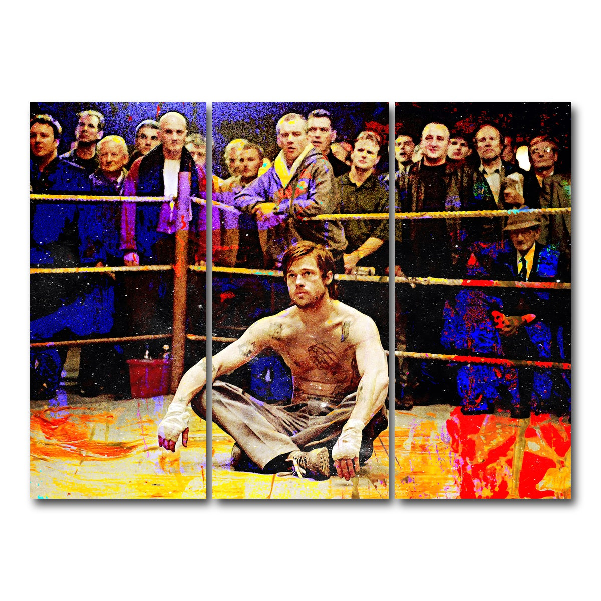 AUTO-MOCKUP WHITE | Snatch - Mickey | 3 Piece | Gallery Wrap Canvas | group=8x18