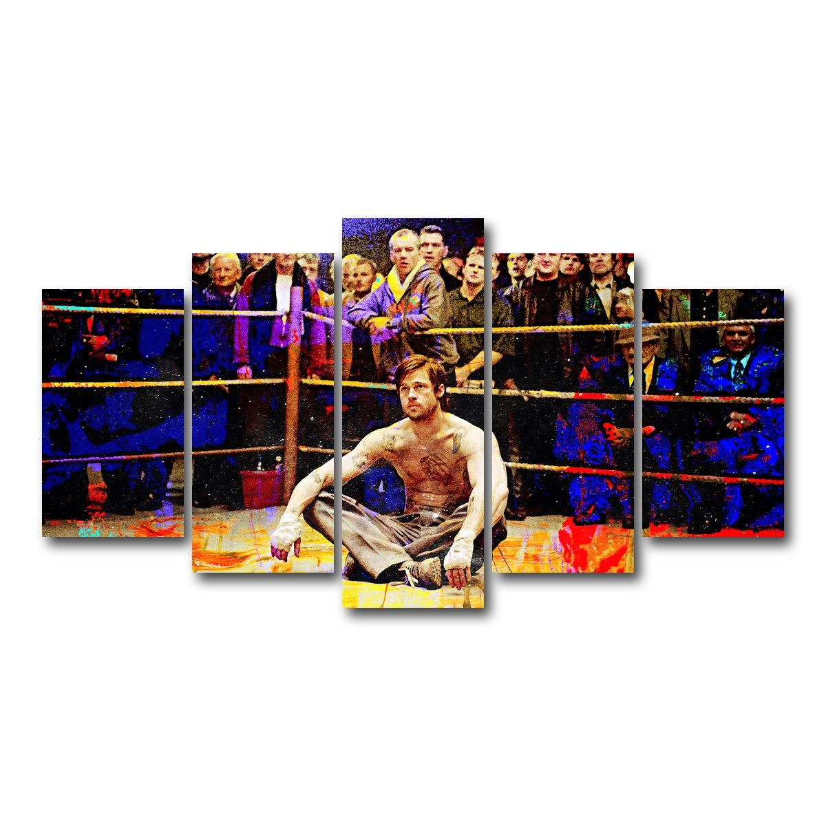 AUTO-MOCKUP WHITE | Snatch - Mickey | 5 Piece | Gallery Wrap Canvas | group=5_normal