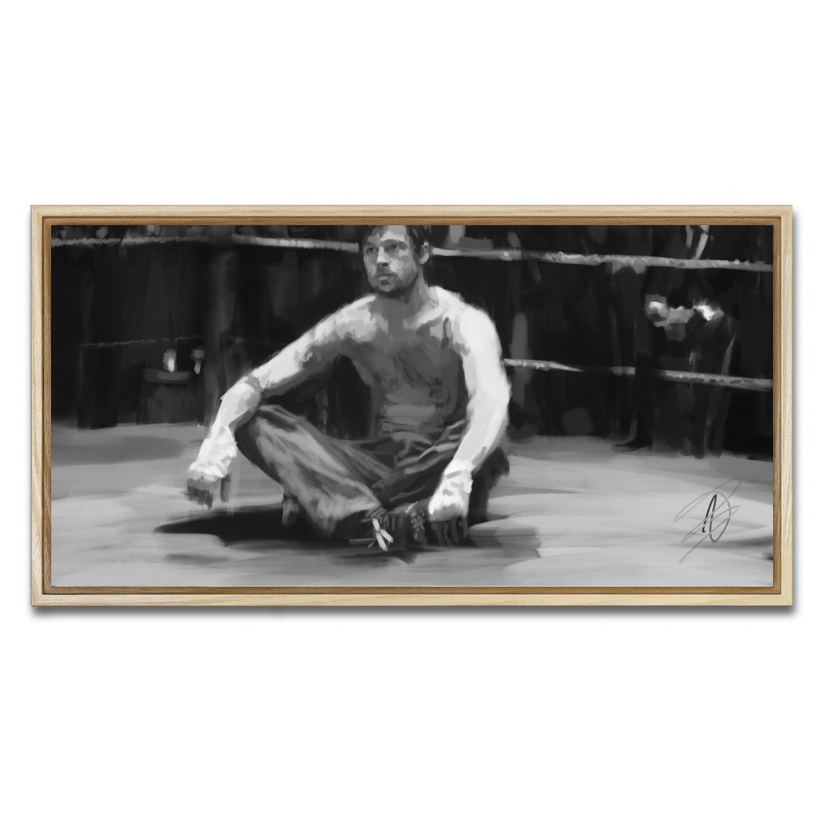 AUTO-MOCKUP WHITE | Snatch | 1 Piece | Natural Framed Canvas | group=2x1