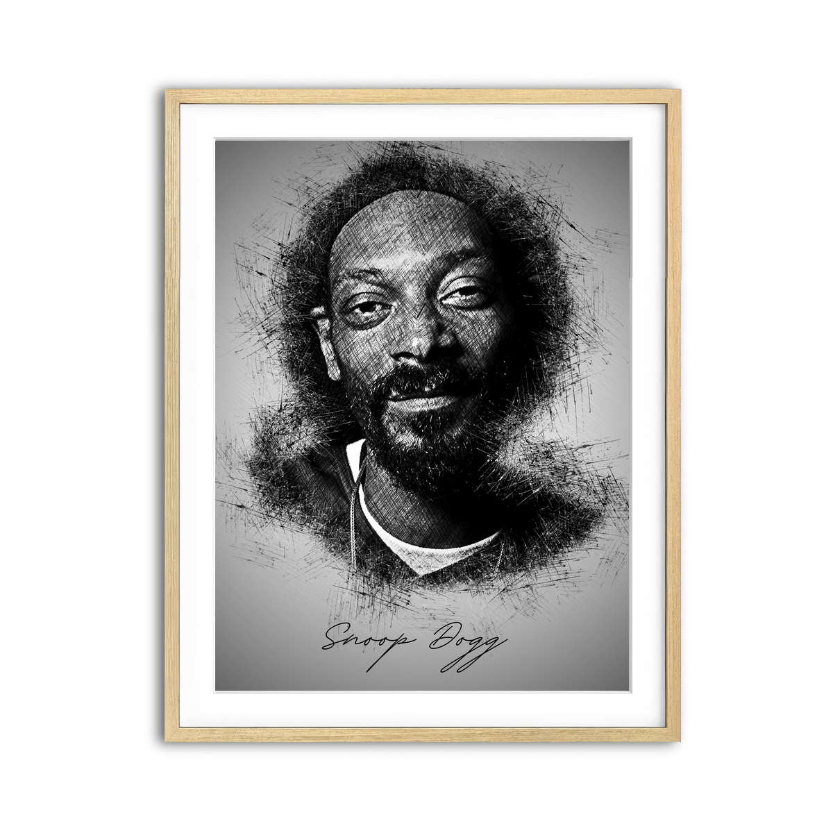 Framed Print 3x4 Natural