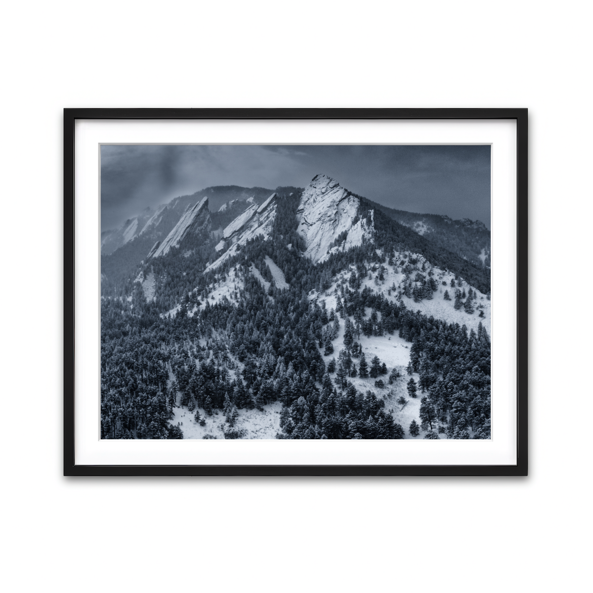 Framed Print 4x3 Black