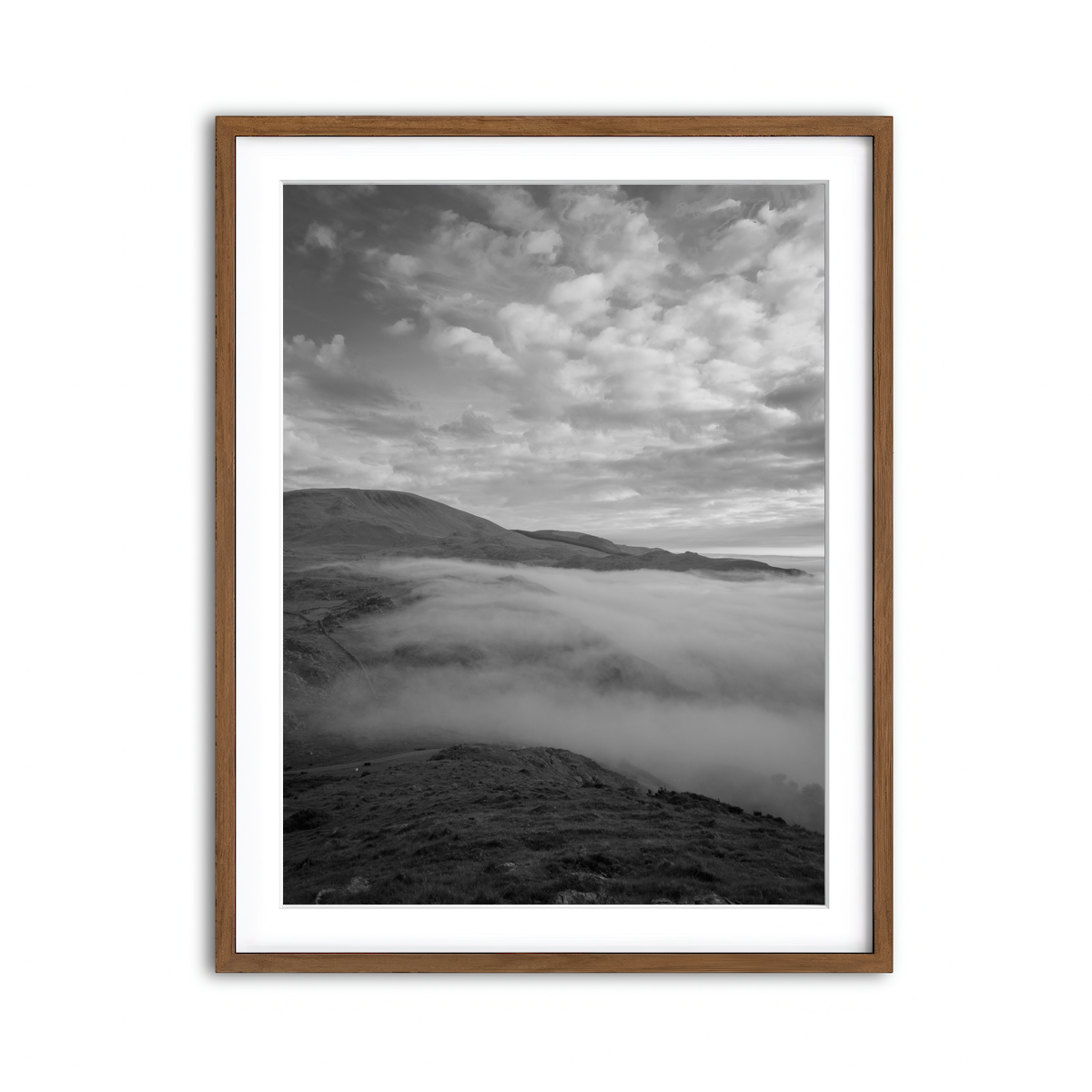 Framed Print 3x4 Walnut